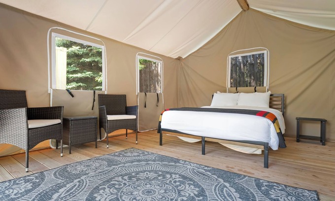 Poudre Park House | Glamp 5- American Plains Bison