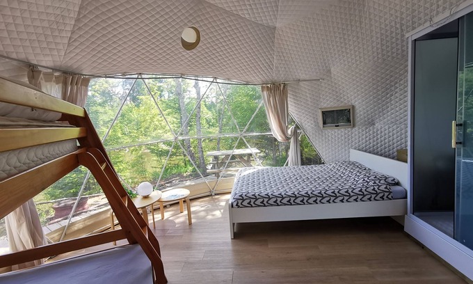 East Hants Resort | Glamping Dome with full bathroom