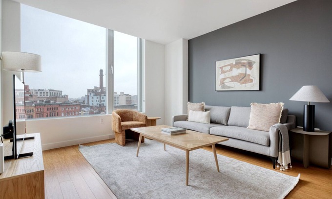 Chinatown Apartment | Gorgeous Downtown 1BR w/W/D & Gym, nr Greenway, by Blueground