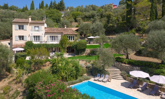 Opio Villa | Gorgeous villa: Full a/c-large pool. Nr Valbonne