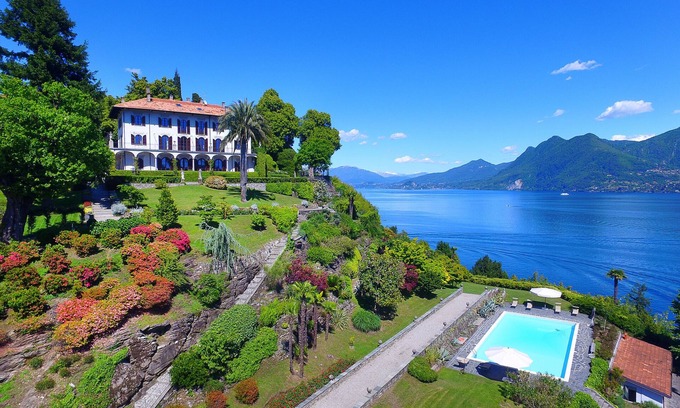 Verbania Villa | Gracious villa with pool and panoramic views! - Villino San Remigio