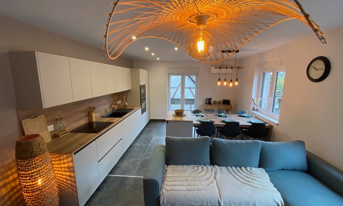 Scherwiller Apartment | Grand Appartement Cosy sur la Route des Vins D'alsace