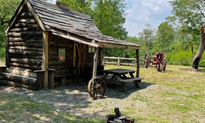 Town of Sempronius Cabin | Green Acres Cabin at Turn Back Time - Reconnect with Nature