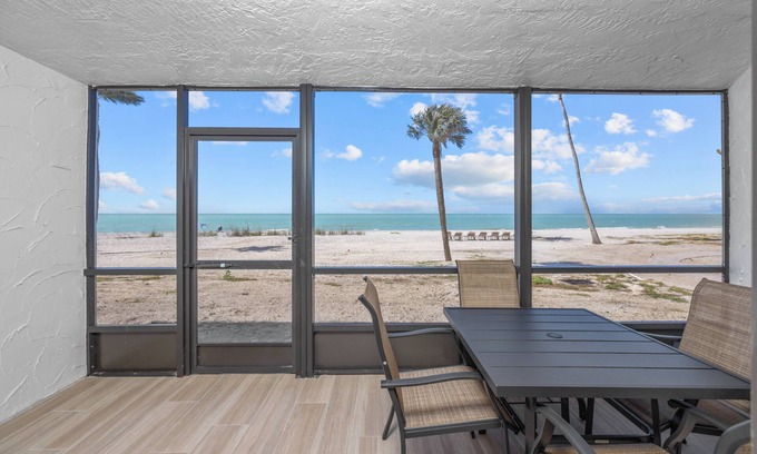 Sanibel Condo | Gulf-Front Ground Floor Suite -3 Bedroom- Direct Access