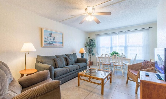 South Padre Island Condo | Gulfview II 302 - Casual charm;Amazing amenities;Waterpark nextdoor