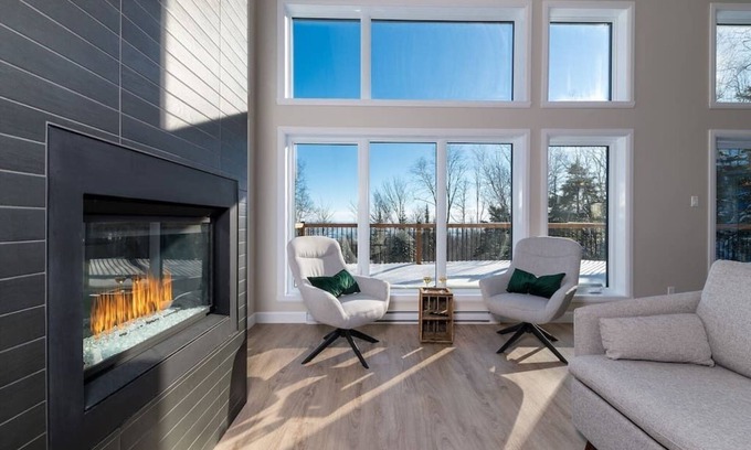 Saint-Joseph-de-la-Rive Ski Chalet | Hôtel à la maison - Chez Fugère, spa et billard