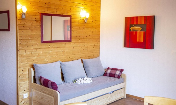 Orelle Apartment | Hameau 5 106b - SPA & PISCINE studio 4 pers.
