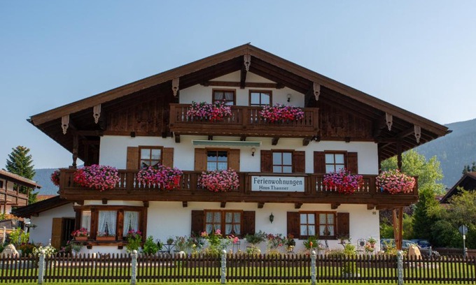 Inzell Apartment | Haus Thanner - Chiemgau Karte
