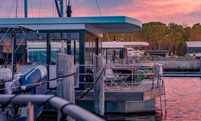 Peenemuende Apartment | Hausboot für 5 Gäste mit 45m² in Peenemünde
