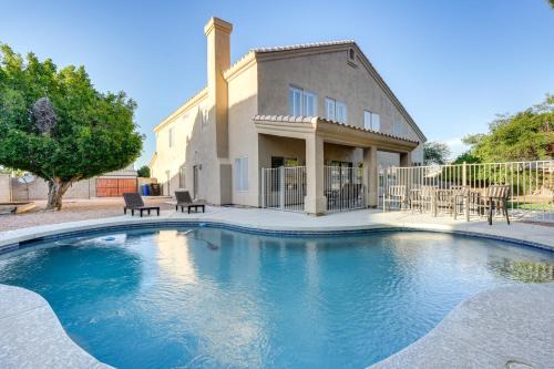 Ray Ranch Estates House | Heated Pool and Fire Pit Family Home in Chandler