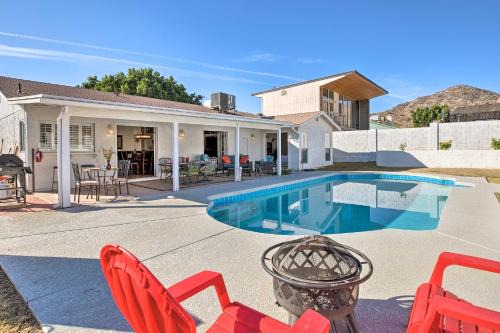 Desert Foothills Estates House | Heated Pool, Views, and Trail Access Phoenix Escape