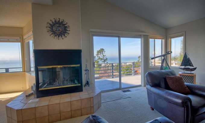 Marine Terrace House | Heavenly Ocean View - #LH37: 2 BR, 2 BA House in Cambria, Sleeps 4