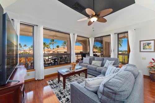 Waikoloa Apartment | Hilton Pool Pass incl - Spacious & Relaxing Resort Gem ~ View ~ Pool ~ Gym