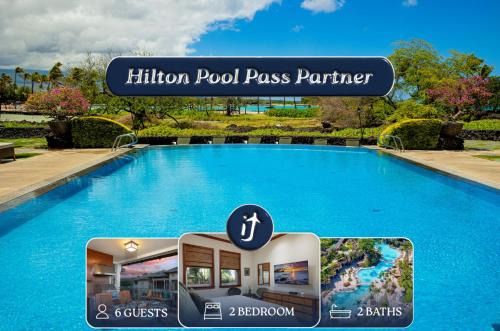 Waikoloa House | Hilton Pool Pass Included, Kolea - Luxe Penthouse, Walk to Beach