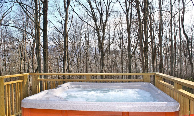 Swannanoa Cabin | Hip Little Cabin on the Hill with Hot Tub & Wi-Fi/Fantastic Location