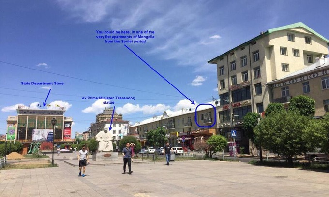 Downtown Ulaanbaatar Apartment | Historic Building In The Heart Of The City Center