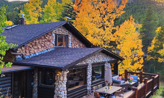 Shadow Mountain Cabin | Historic Stone Mountain Lodge with Private Pond - convenient and secluded