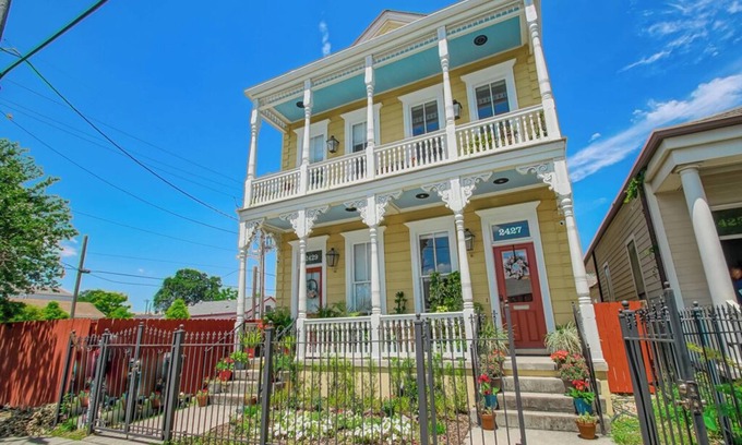 Faubourg Livaudais House | Historic Victorian in New Orleans, minutes from tourist attractions