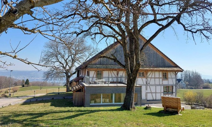 Horgen District House | Historisches Doppel - Riegelbauernhaus