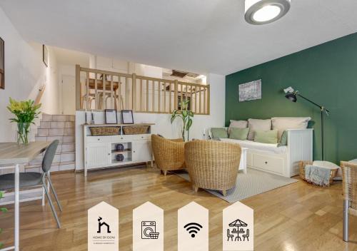 Wiesbaden Apartment | Home by Doni I Zentral I Haustiere erlaubt I Balkon I Parkplatz l 4 PAX