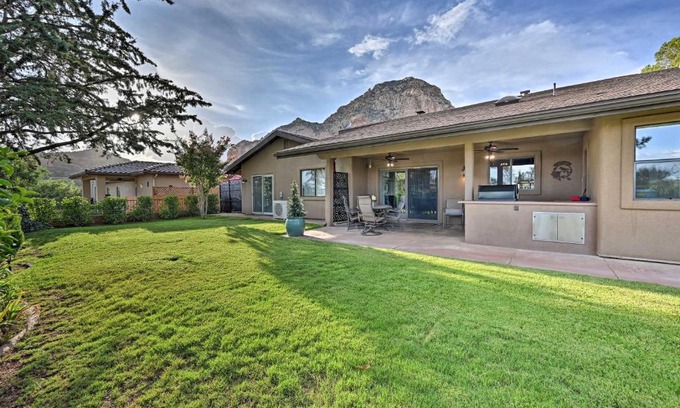West Sedona House | Home Near Amitabha Stupa and Peace Park in Sedona!