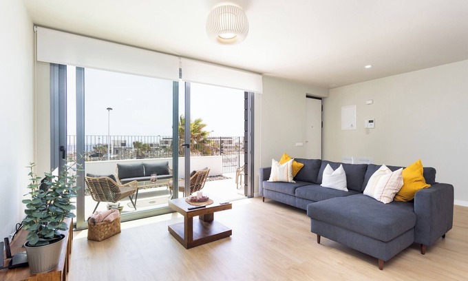 Los Gavilanes Apartment | Home2Book Orballo Sea Views Apt, Terrace&Pool