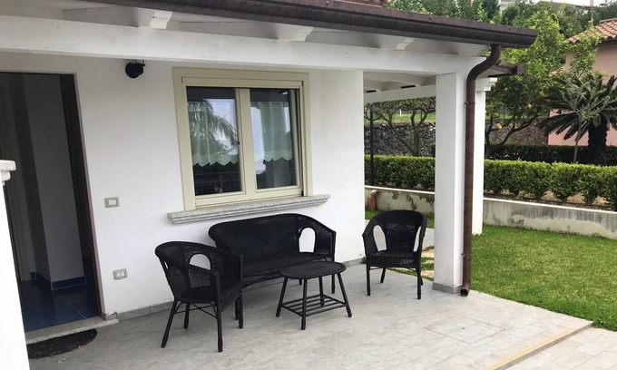 Fiumicello Santa Venere House | Homerez - 50 m away from the beach! House for 5 ppl. with sea view at Maratea