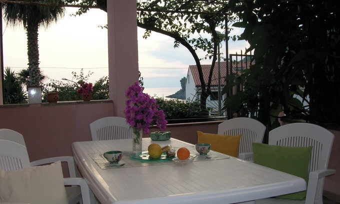Fiumicello Santa Venere Apartment | Homerez - Apt. Maratea with sea view