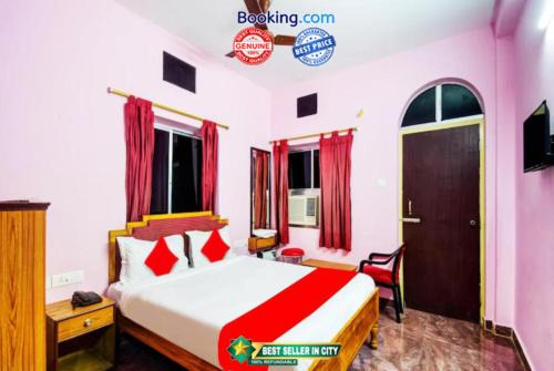 Puri Hotel | Hotel Planet 9 Puri walking-from-sea-beach-hotel Quiet-Place-with-parking near-temple-also-Best Hotel in Puri