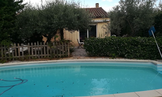 Saint-Mathieu-de-Treviers House | House with swimming pool, 4 bedrooms, near pic saint loup, 20mn montpellier.