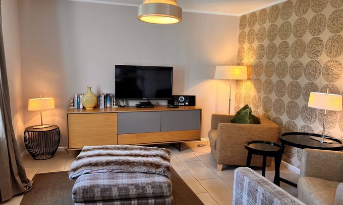 Nebel House | House half Lee 4 star house with terrace and beach chair