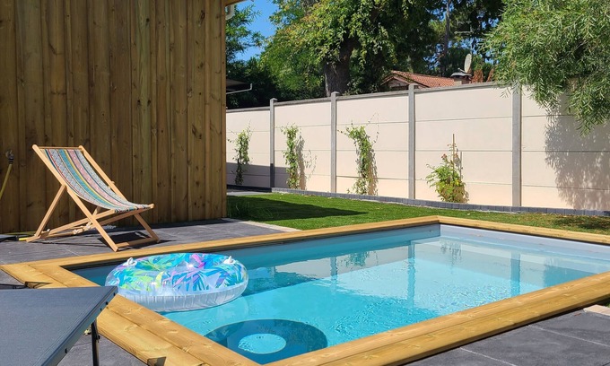 Pyla-sur-Mer House | House with heated and secured swimming pool Pyla sur Mer, 2min walk to the beach