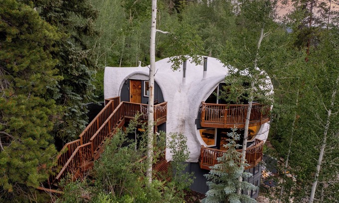 Intermountain Condo | Iconic Vail Unique Dome Home in Mtns | D3