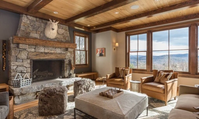 Waitsfield House | Incredible, brand new slopeside construction in Vermont's charming Mad River Valley.