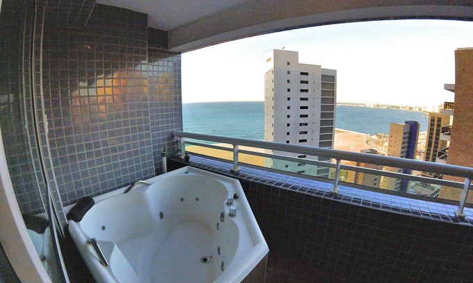 Fortaleza House | Incredible Duplex with jacuzzi on the balcony and sea view