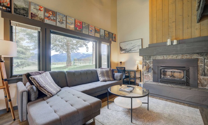 Big Sky Condo | Indoor Pool & Hot Tub Open 24/7! Cozy 2-bedroom condo next to Town Center!