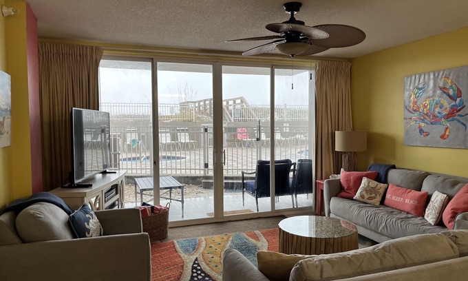 Fort Walton Beach Condo | ISLAND PRINCESS 106 - Ground Level with Beach Chair Service