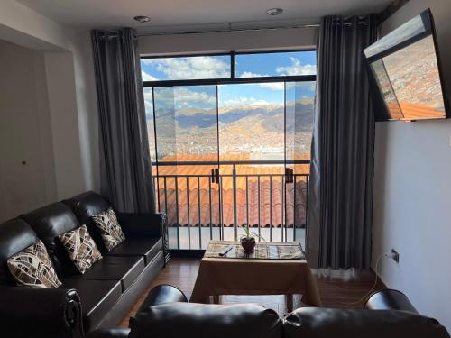 Cusco Historic Center Apartment | JARDINES SAN BLAS panoramic house