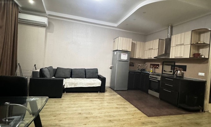 Didube Apartment | Jhonberi 3nCharming 2-bedroom apartment with WiFi and AC in T'bilisi
