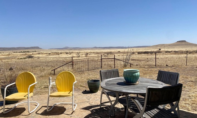 Fort Davis House | Judy's Line Shack.Super cute house with a fabulous back porch view!