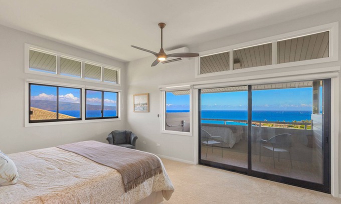 Kapalua Condo | Kapalua Ridge- Immaculate '20 Remodel Top Floor 180 Degree View