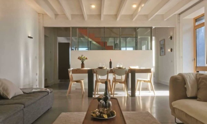 Guimaec House | Ker Tornaod sea view fireplace and large garden 8p