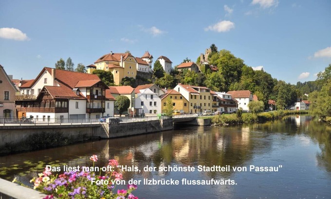 Passau Apartment | Klein aber Fein - 33qm große FeWo mit Wohnküche und Terrasse
