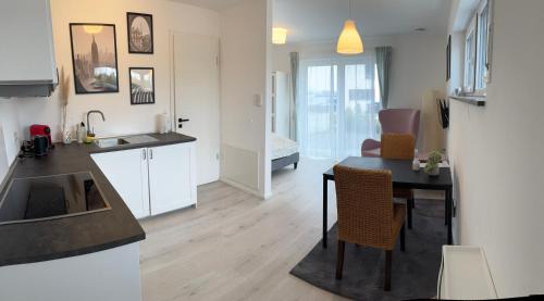 Obersontheim Apartment | Krullywood- Modernes 1 Zimmer Appartement