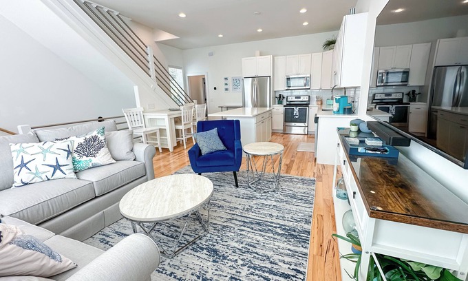 Kure Beach House | Kure d'Blues: Beachviews, Gameroom, Linens & Towels Included, Amenities galore!