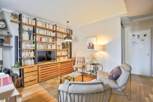 Butte-aux-Cailles Apartment | L'Elégance à la Butte aux Cailles