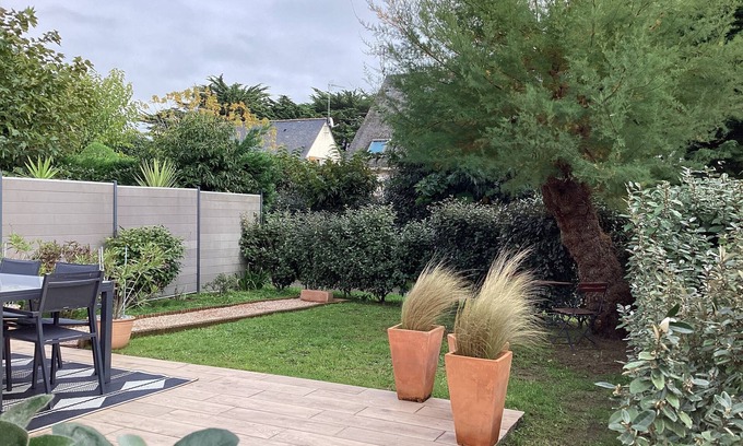 Guerande House | LA BAULE - T2 HOUSE WITH GARDEN IN RESID. SECURISEE - HEATED SWIMMING POOL.