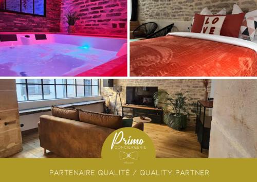 Tournus Apartment | La Forge - Clim - Jacuzzi - Hyper Centre BY PRIMO CONClERGERIE
