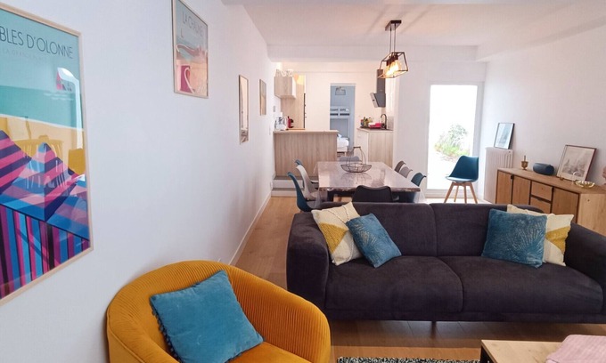 Les Sables d'Olonne Ski Chalet | La Tribu -Maison Sablaise à 200m de la Grande Plag