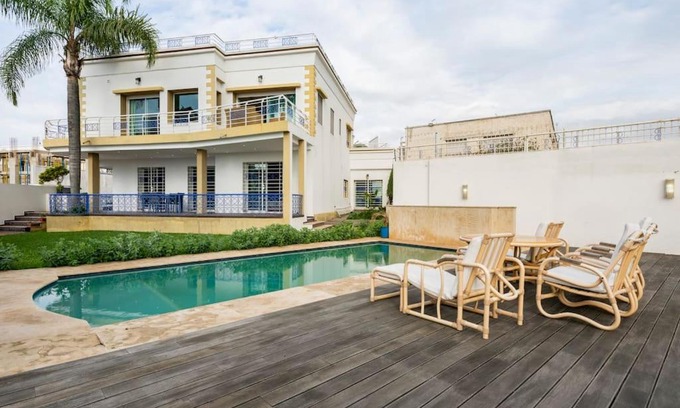 Quartier Bettana Villa | La villa des corsaires, vue panoramique sur Rabat